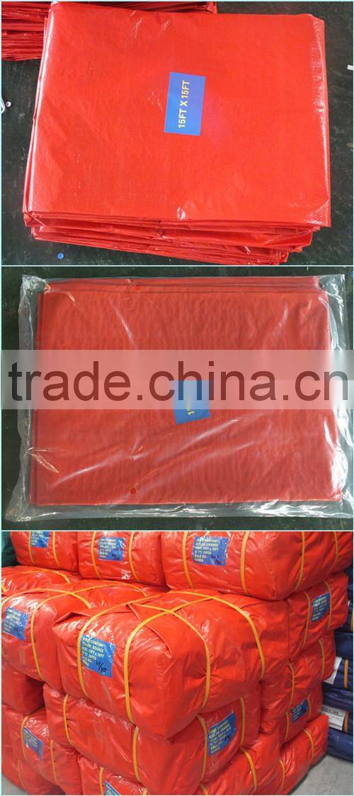 waterproof tarpaulin blue color tarpaulin