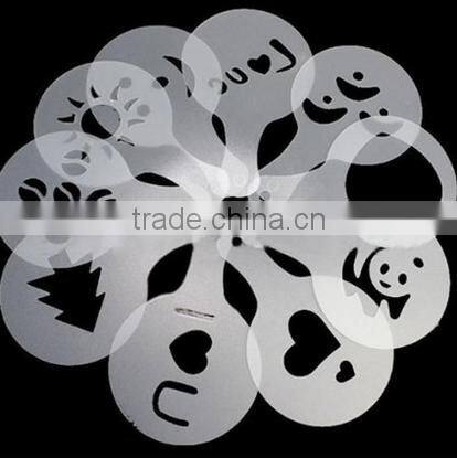 Food grade Decorative cappucino coffee decoration tool