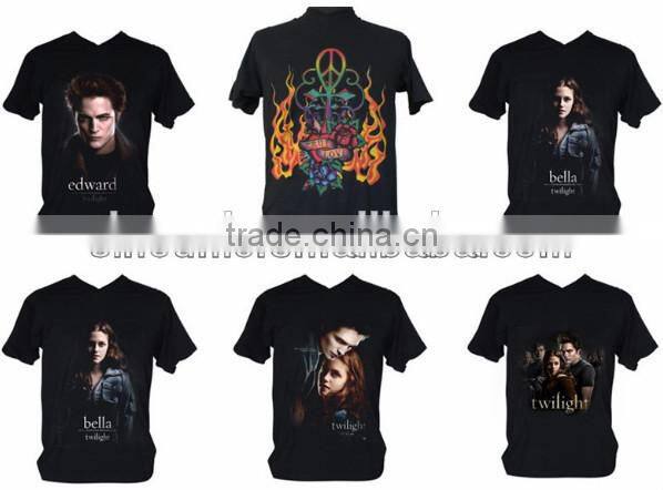 discharge ink 8 color high speed A3 Size Flatbed T-shirt Printer for sale