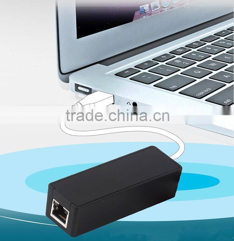 USB2.0 Male to LAN RJ45 Card Female Ethernet 10/100Mbps Wired Network LAN Cable Adapter