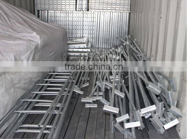 Hot sale pressed galvanized steel water tank/Q235 carton steel water tank