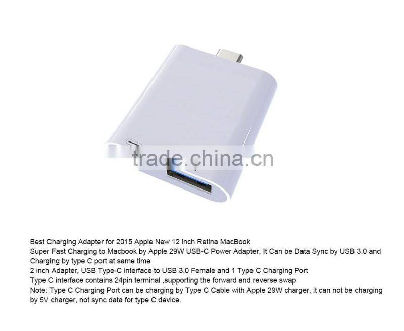 High quality USB C connector USB-C charging connector for macbook