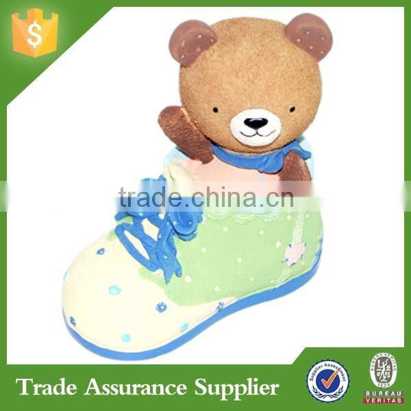 2016 Wholesale Custom Shoes Piggy Bank Home Decoration Ornament