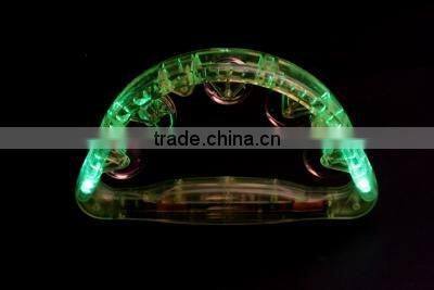 led flashing tambourine