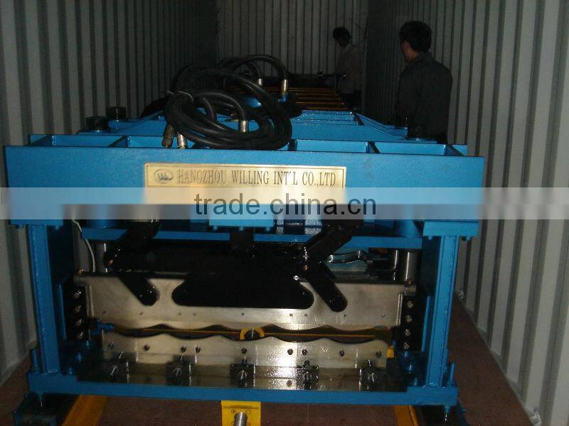 high speed steel tile roll form machine low cost