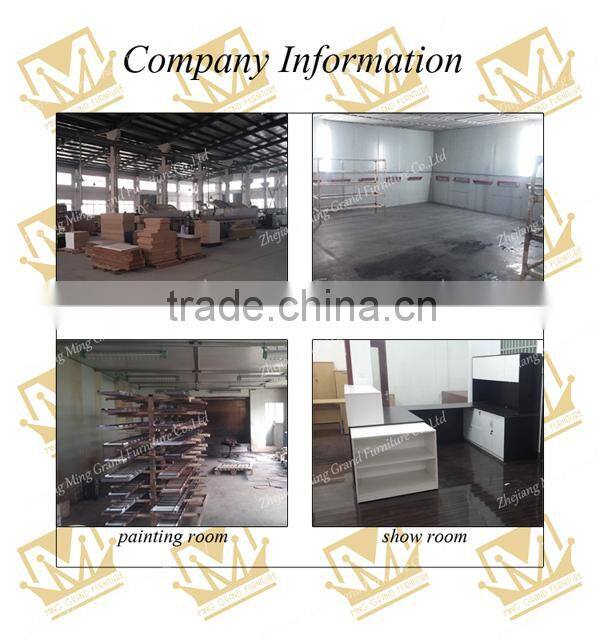 Hot Sale Laminate Narrow Bookcase Light Color Free Unit Bookcase MFC Display Cabinet