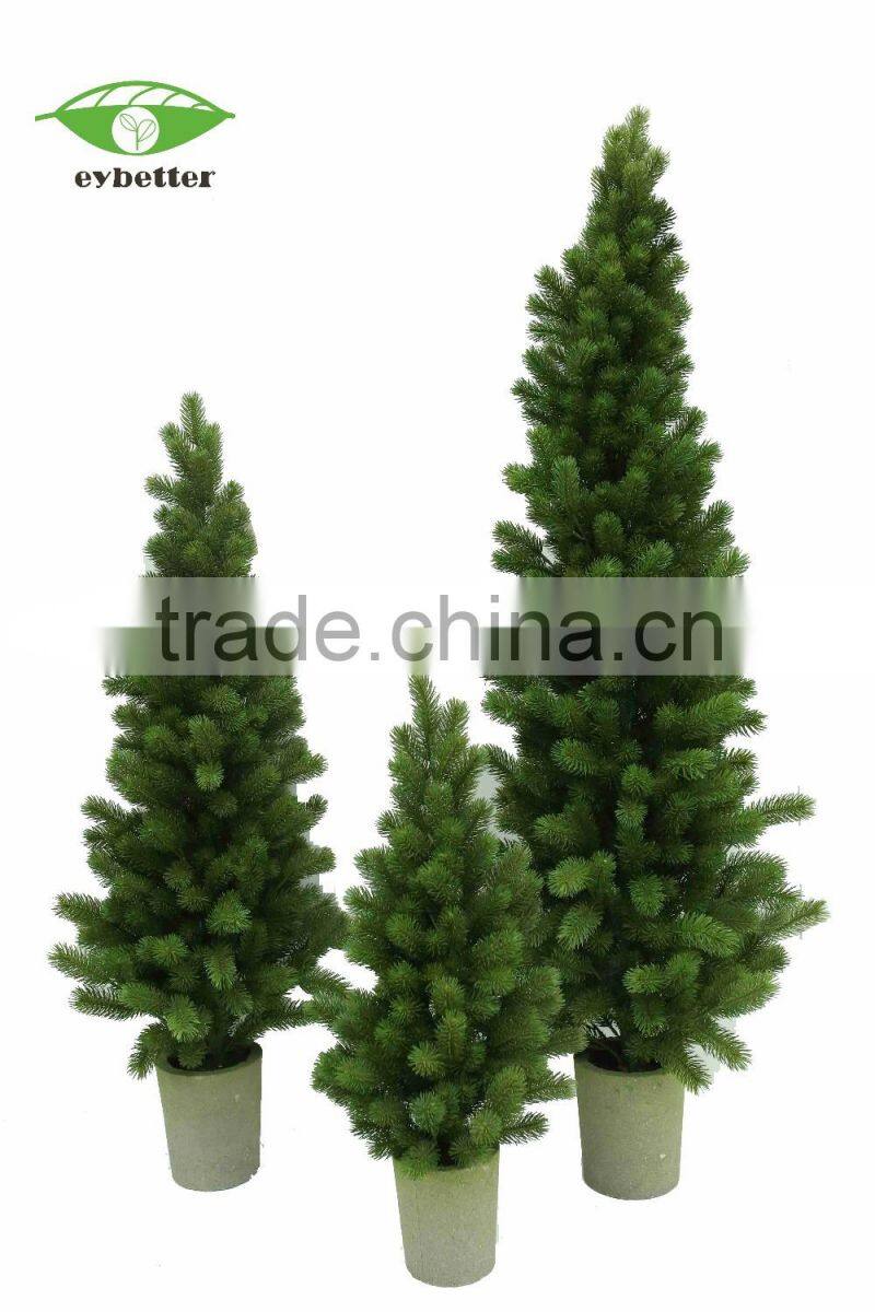 cheap artificial plants,christmas tree, pine branch plants for indoors