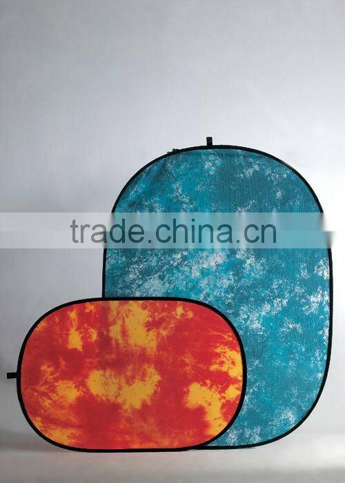 Photographic Background board with dyed backdrop