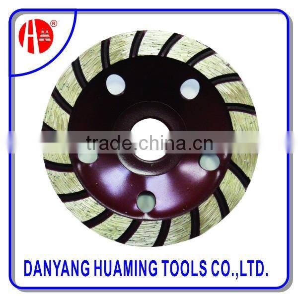 power tool diamond continuous turbo cup grinding wheel for concrete and stones