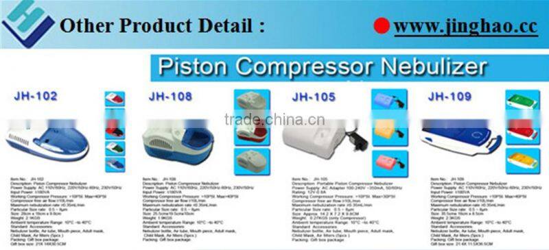 Classic portable cheap medical quiet compressor nebulizer
