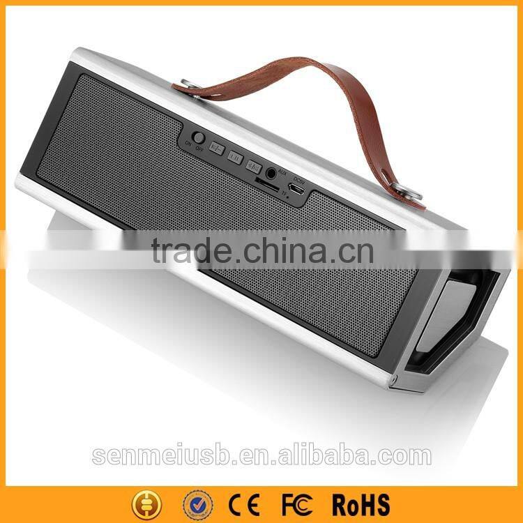 High-grade Metal Finish Bluetooth Bass Speaker Box