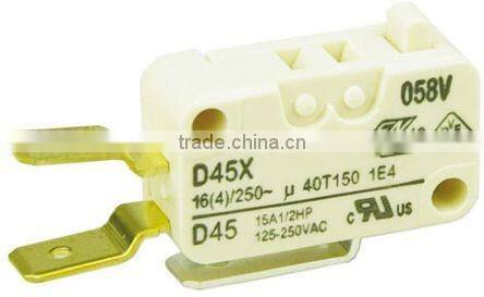 Omron Micro switch D2HW-C202MR +39-00-38 Crimp type wiring harness