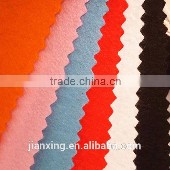 Dongguan factory needle punch nonwoven polyester color nonwoven felt