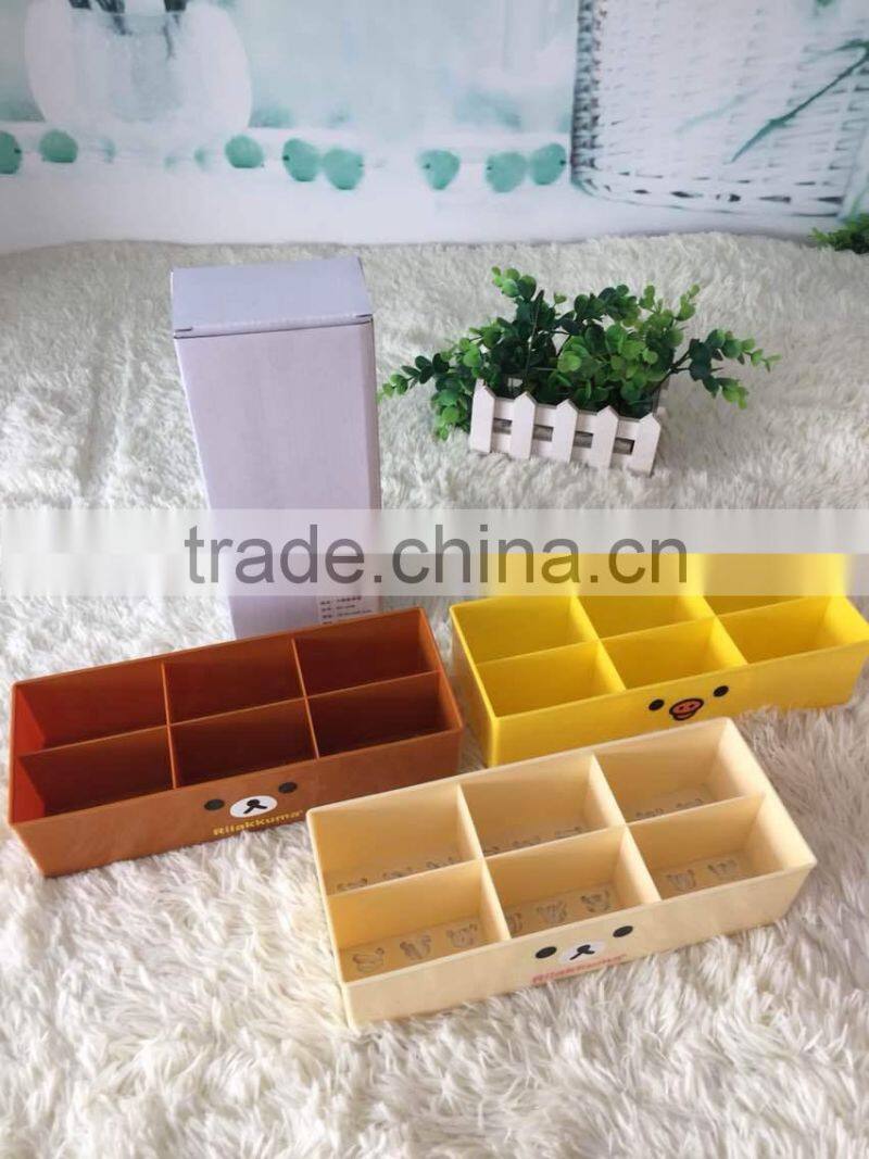 colorful plastic drawer storage box/storage basket