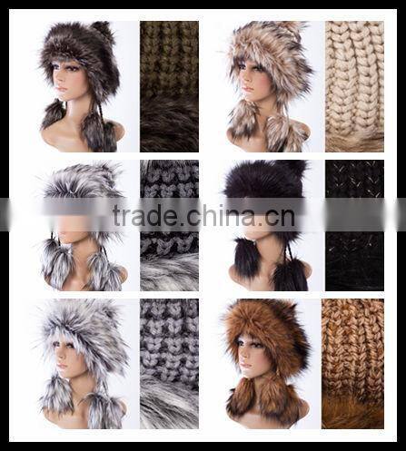 russian style fur hat