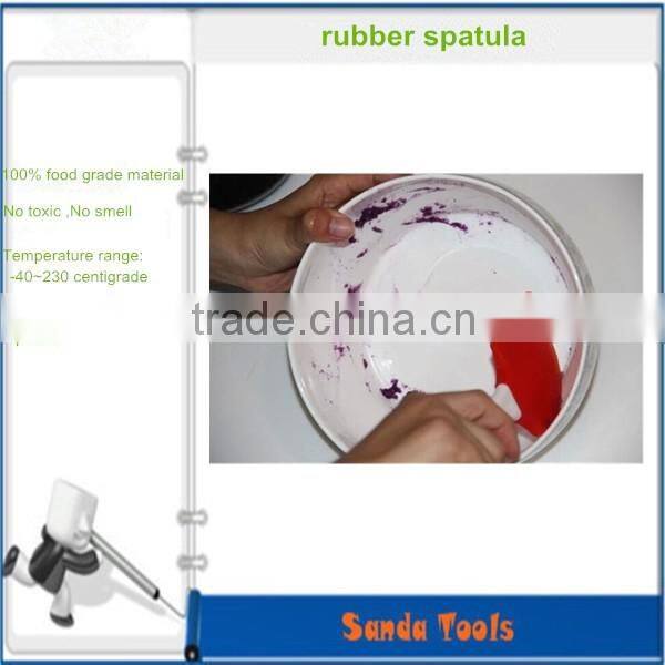 custom bread silicone rubber spatula