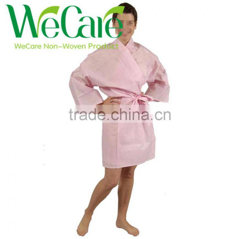 Disposable Medical Kinono, Nonwoven Kimono Robes For Beauty SPA&Salon