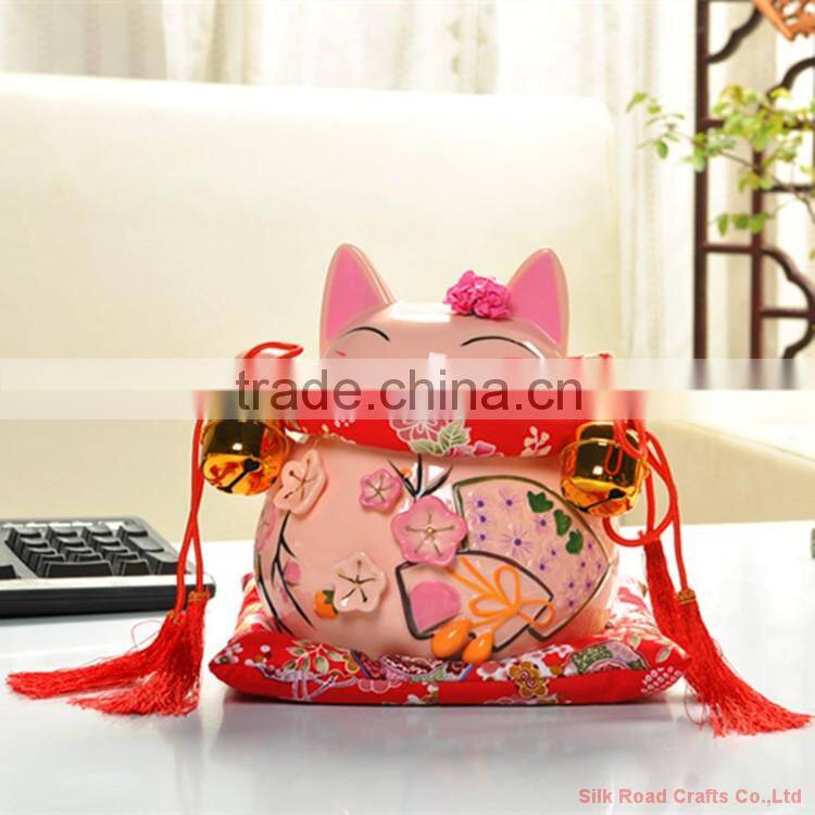 wholesale decorative lucky cat for money box