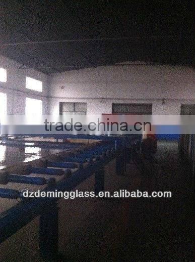 3mm Amber Flora Figured Glass with CE & ISO9001