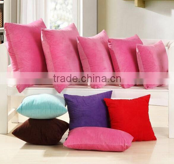 fleece pillow cushion cover sofa decorative rainbow colors