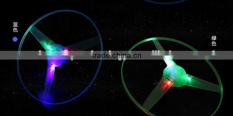 led flying toy,led flywheel for child,led toys for kids