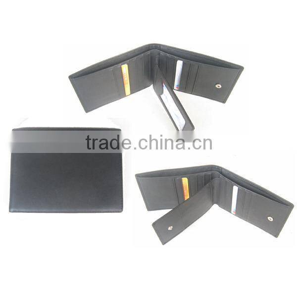 hot sale business wallet leather credit card holder men's travel wallet