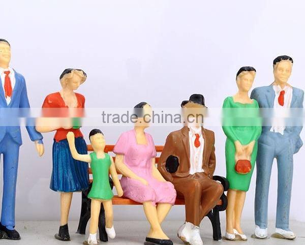 building model figure, model figures in resin, scale model figure, plastic model figures for 1/30, artificial model figure