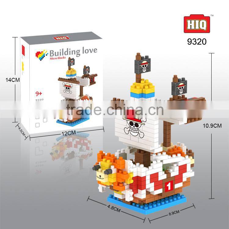 HIQ plastic educational diamond buidling block toys