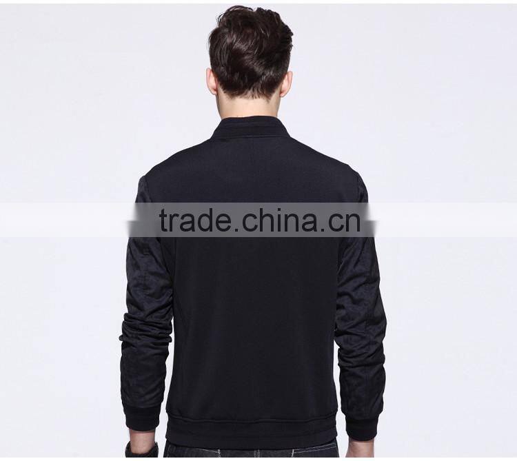 Elegant Mens Slim Zipper Up Jackets Coats