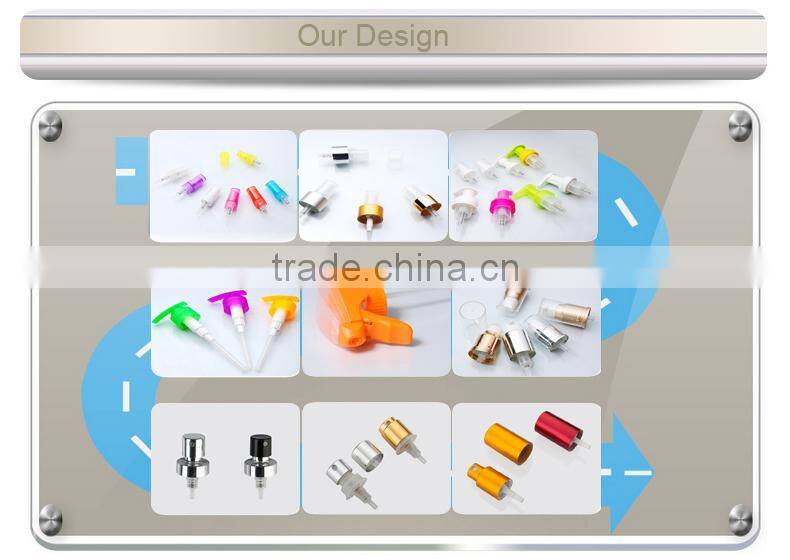 18/410 20/410 24/410 screw fine mist spray pump with transparent cap for plastic bottle