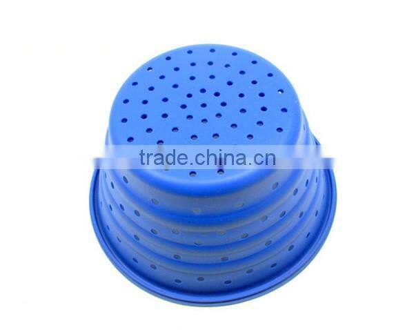 Popular folding free stretched spiral-cut fruit basket