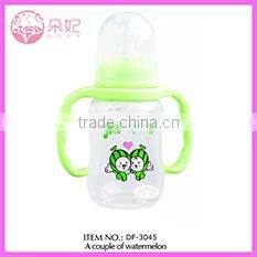 High quality silk printing PP feeding bottle , DF-432 PP feeding bottle wholesale