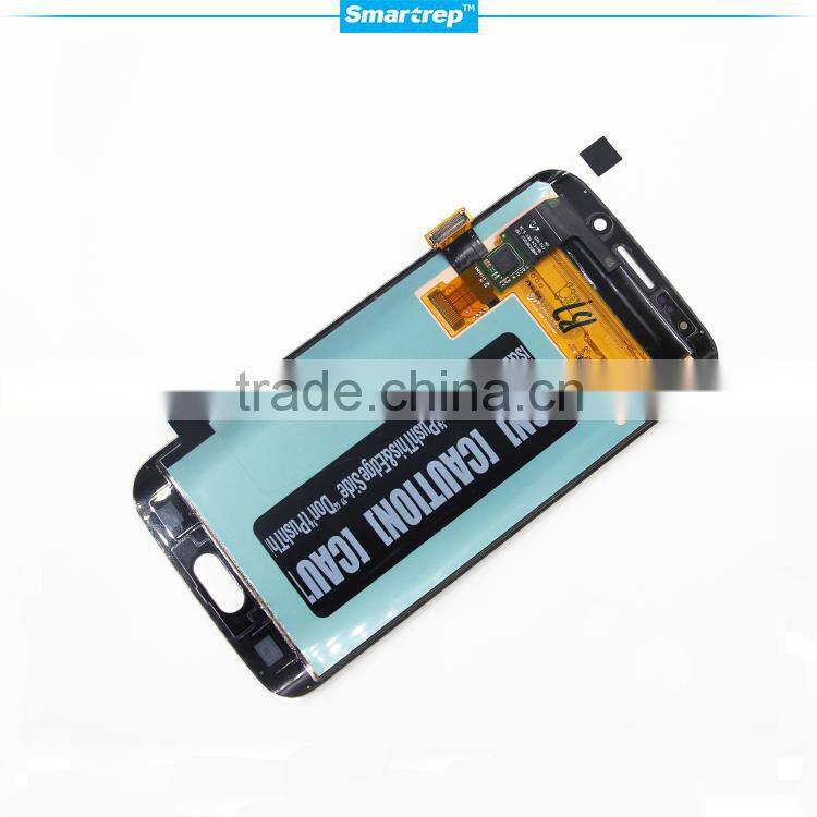 For samsung galaxy s6 edge LCD display and touch screem assembly