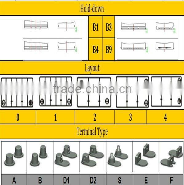 dry charge battery manufacturer N120 dry batteries for cars 12V120AH