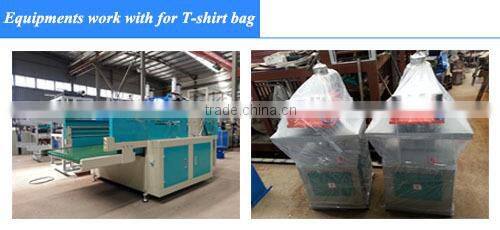 Hot sale ruian bottom sealing cold cutting plastic bag making machine, plastic flat bag making machine