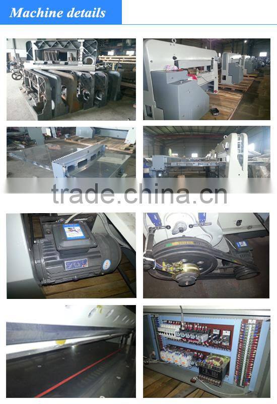Computeriezd automatic continuously hydraulic cutting paper machine, paper cutter