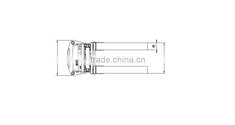 2000KG semi electric hydraulic brand new forklift stacker