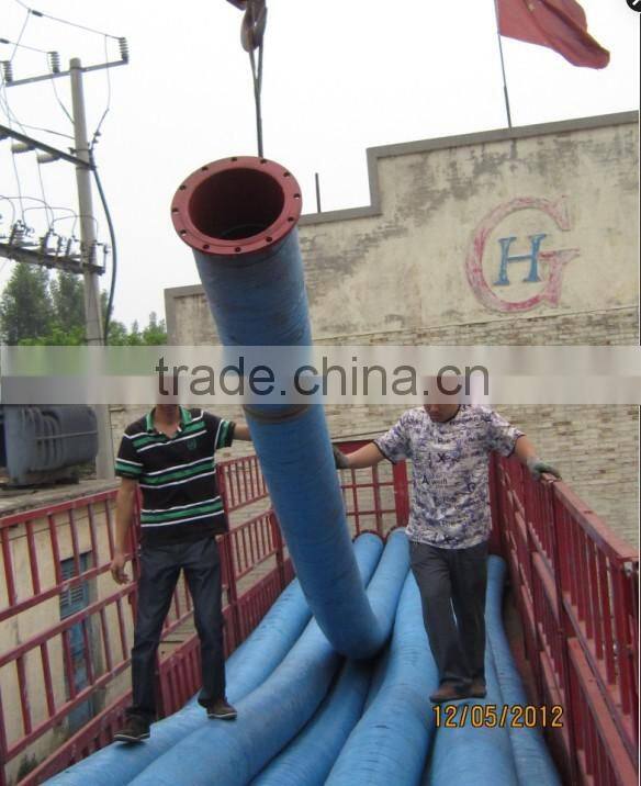 Large diameter drain & suction rubber hose 1300mm floating ocean pipe