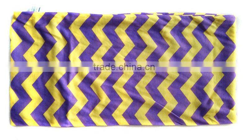 Red and white color best selling on sale chevron jersey infinity scarf