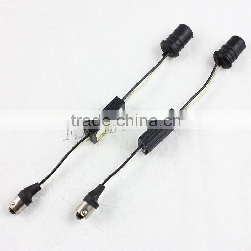 ba9s to t10 error free load resistor flashing canceler adapter ba9s led decoder warning error canceller