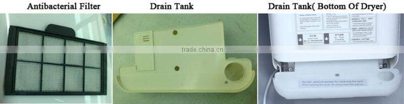 Super schnelle elite serie kommerziellen 10 sec. Aike handetrockner ak2006h