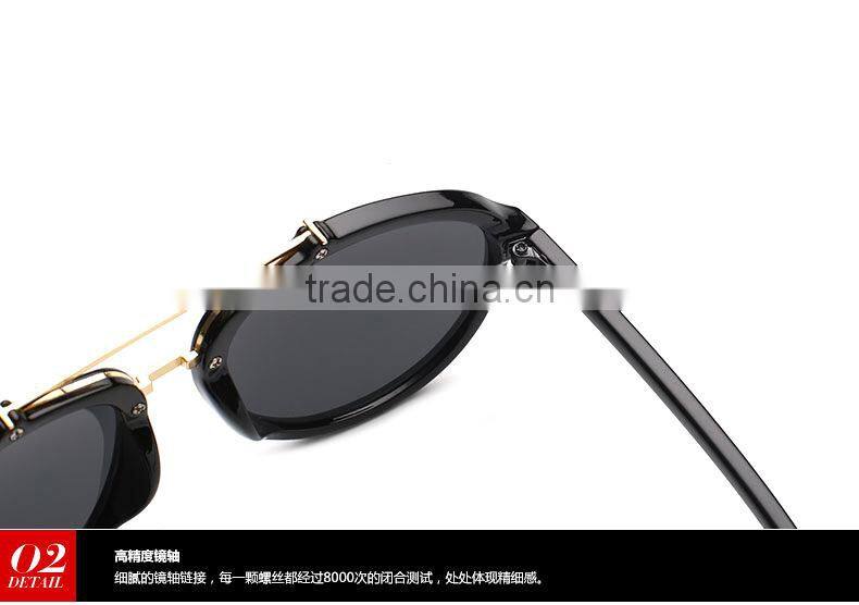 New product high quality Dazzle colour sunglasses