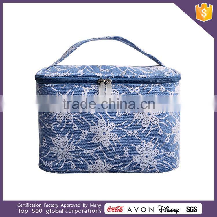 folding cosmetic bag cotton cosmetic bag