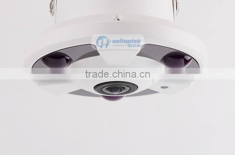 4Pcs 2.0MP Fisheye lens 360 Degrees View 2MP IR Indoor Dome Camera 4CH Surveillance Security CCTV System