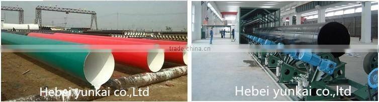 Big diameter ssaw spiral 2pe anticorrosion steel pipe