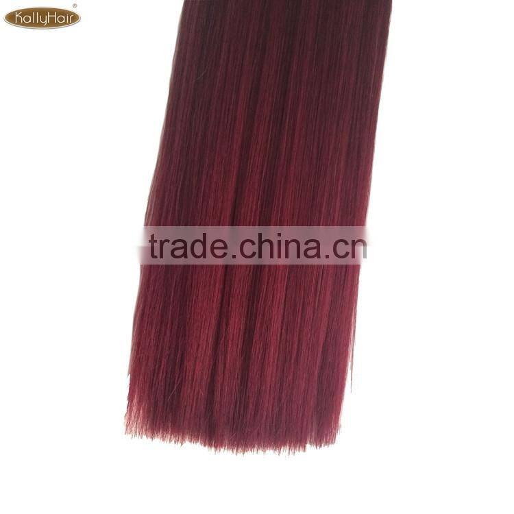 22inch 0.8g/strand pre-bonded remy human flat tip hair extension/keratin human flat tip hair
