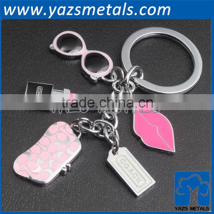 Hot sales advertising custom metal key chaim pendent