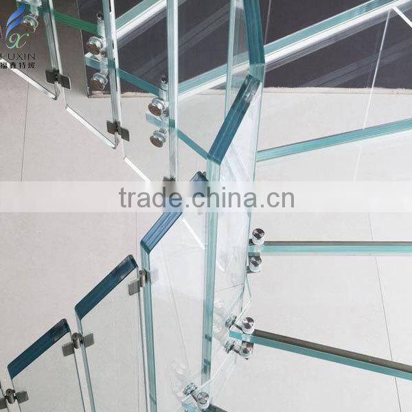 High Quality Indoor Stair Railings Laminated Glass Factory
