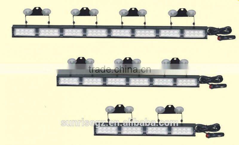 Emergency Vehicle LED Traffic Advisor Strobe Light bar, Visor LED Directional Warning Strobe Light Bar(SR-DL-022A-4)0.5W per LED