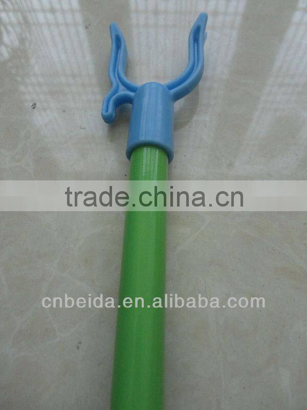 Hot Sale Colorful Hanger Metal Pipe Plastic Fork Clothes Hanger Fork Metal Handle